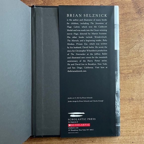 *Signed* Hardcover Book Kaleidoscope Brian Selznick Scholastic Fiction Novel - Picture 4 of 6